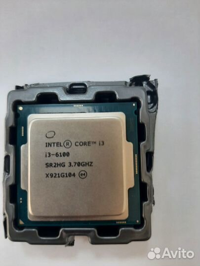 Процессор intel core I3 6100