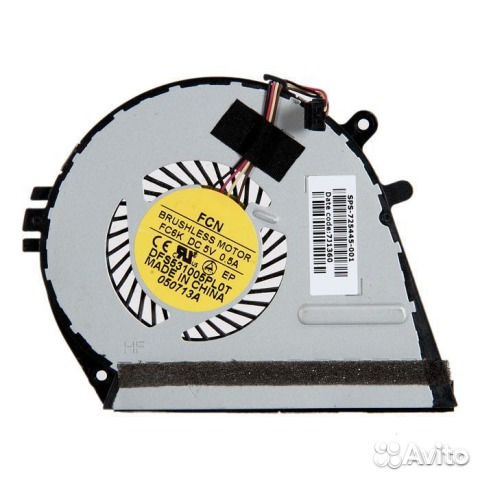 Новый кулер для ноутбука HP Envy 14-k000 гарантия