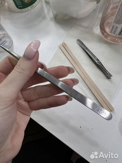 Пинцент для наращивания ресниц