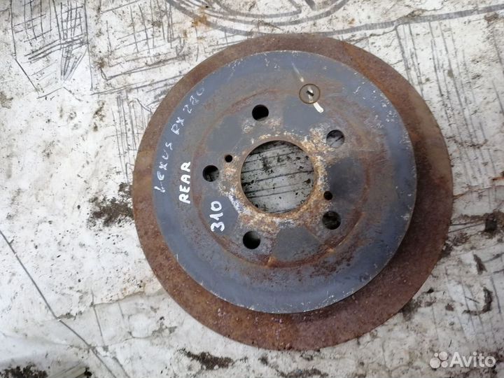 Lexus RX 13г. Диски 2шт Задние Тормозные рх