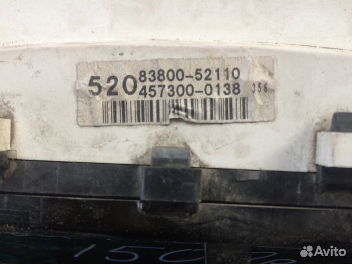 Спидометр Тойота Toyota Platz NCP12 1NZ