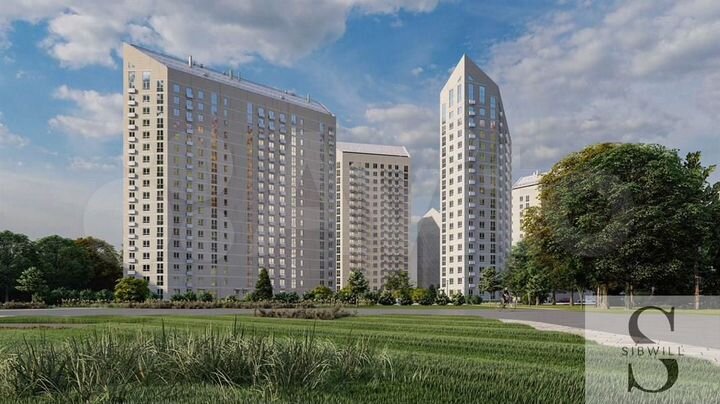 1-к. квартира, 51,9 м², 14/14 эт.