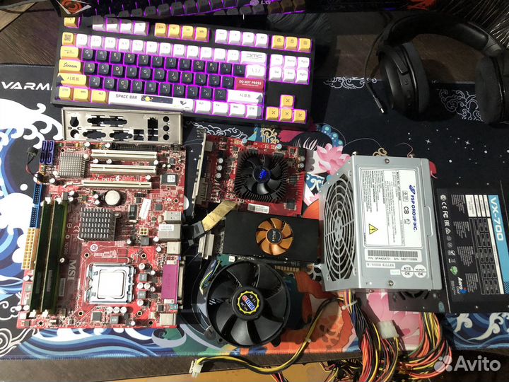 Салянка из комплектующих