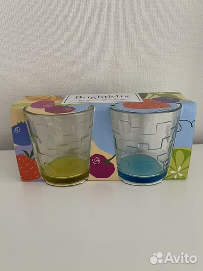 Новый набор стаканов Пятёрочка