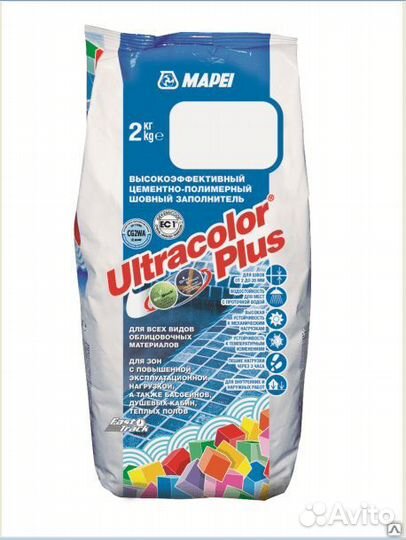 Затирка ultracolor plus mapei