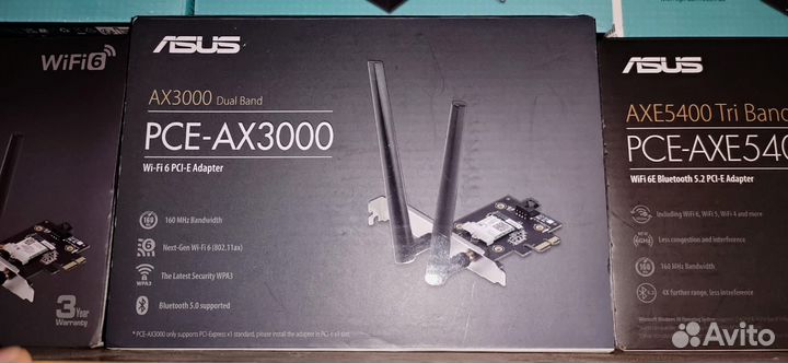 Wi-Fi + Bluetooth на материнку PCI-E в блок пк