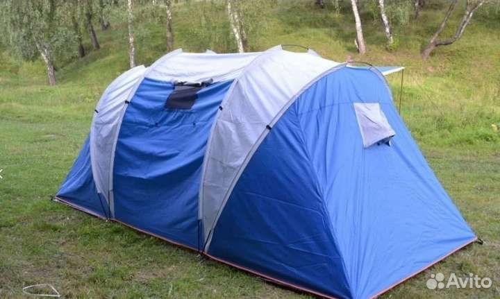 Палатка двухкомнатная с тамбуром lanyu 1699