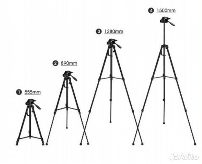 Штатив для телефона и фотоаппарата