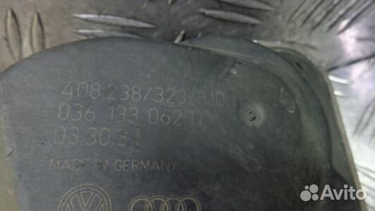 Дроссельная заслонка бензиновая volkswagen touran