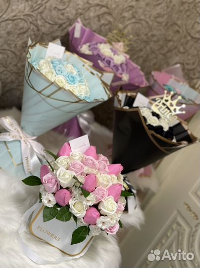 Цветы розы и букеты