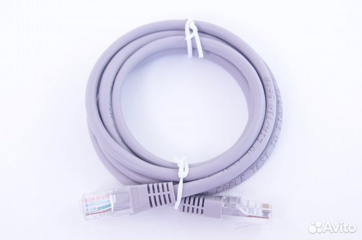 Патч-корд 1,5м литой UTP Cat 5e