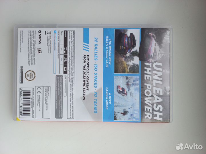 WRC generations nintendo switch