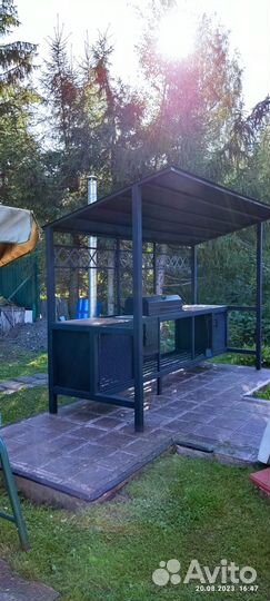 Мангальный комплекс лофт