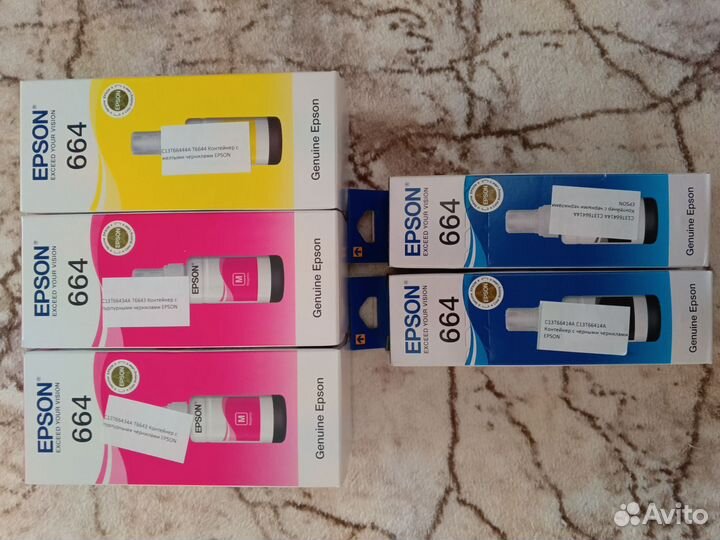 Краска для принтера epson