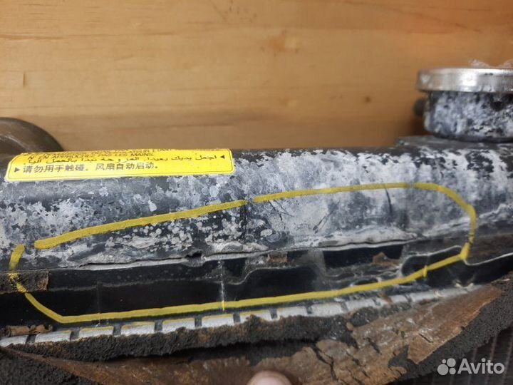 Радиатор двигателя subaru forester