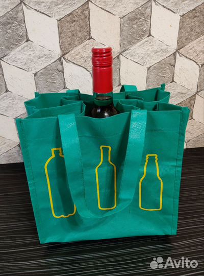 Cумка переноска для бутылок