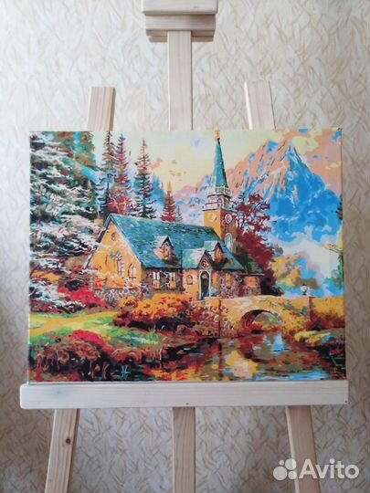 Готовые картины по номерам