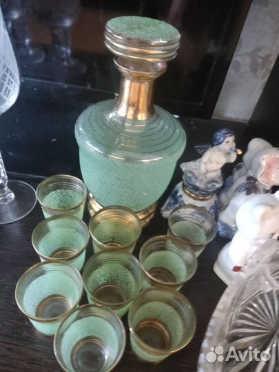 Графин со стопками СССР