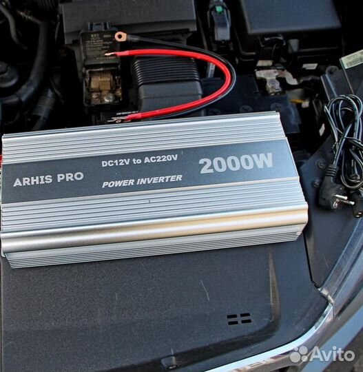 Инвертор 2000 W преобразователь 12-220 arhis PRO