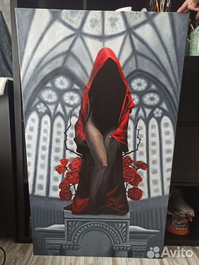 Картина маслом на холсте большая