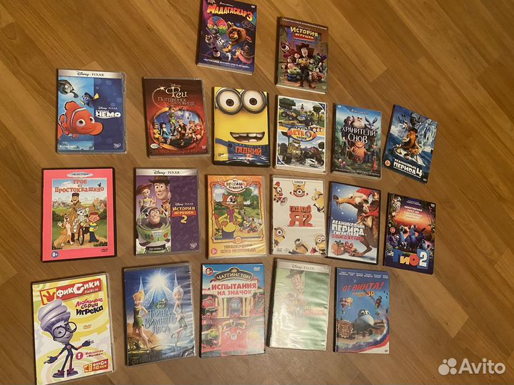 DVD диски с мультиками
