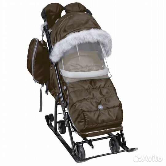 Санки-коляска Ника детям 7-5sк