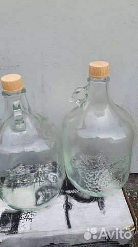 Бутылка стеклянная