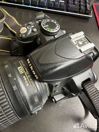 Зеркальный фотоаппарат nikon d3100