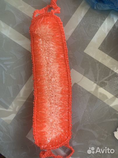 Мочалка ручной работы