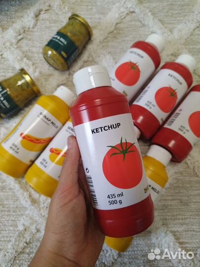 Икеа из Европы горчица с укр senap dill кетчуп