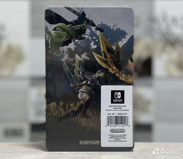 Steelbook Monster Hunter Rise (Новый, Официальный)
