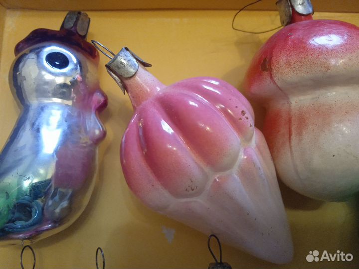 Елочные игрушки СССР