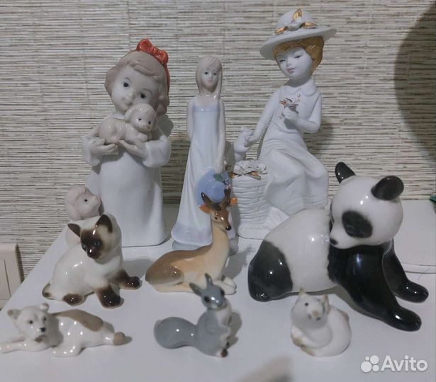 Фарфоровые статуэтки лфз
