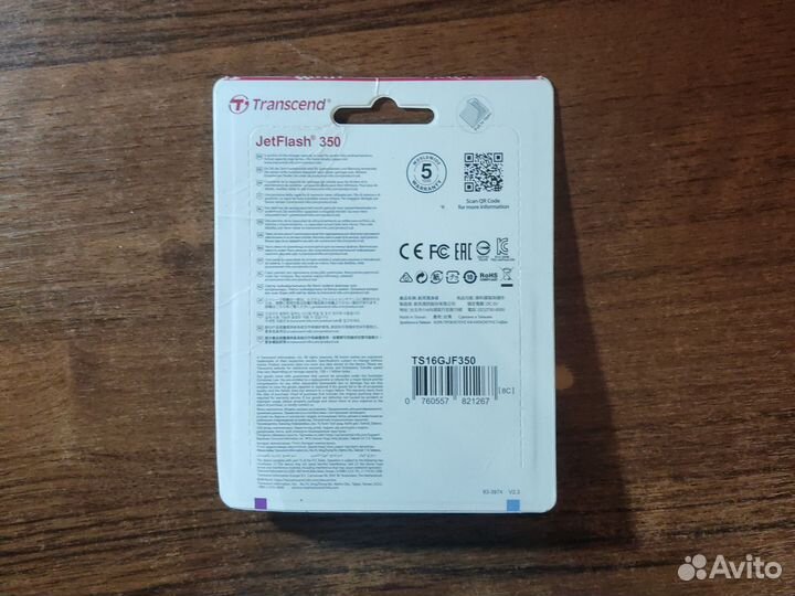 Usb флешка transcend 16gb