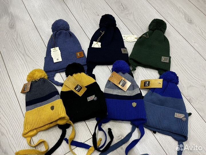 Шапка для мальчика демисезонная