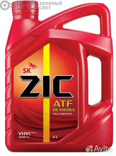 ZIC 162630 Масло трансмиссионное ZIC ATF Dexron VI