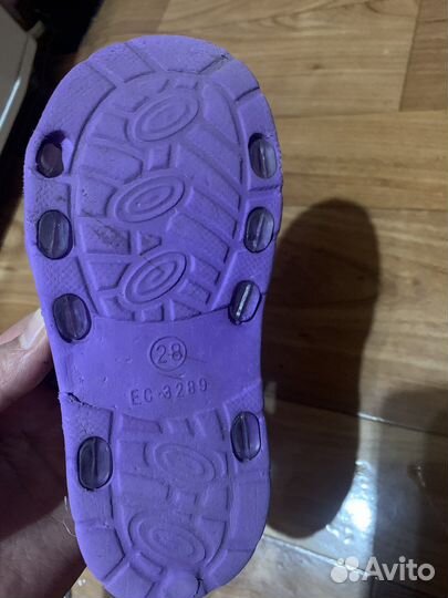 Сандали для девочки