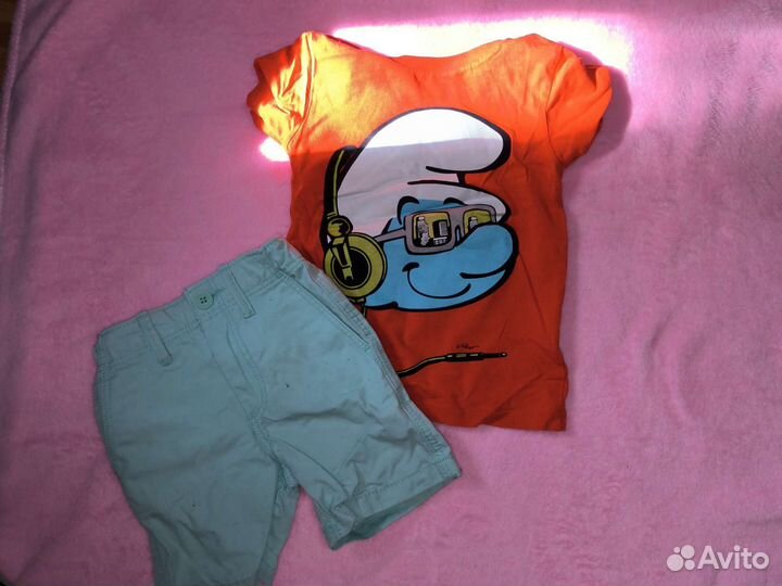 Шорты и футболка