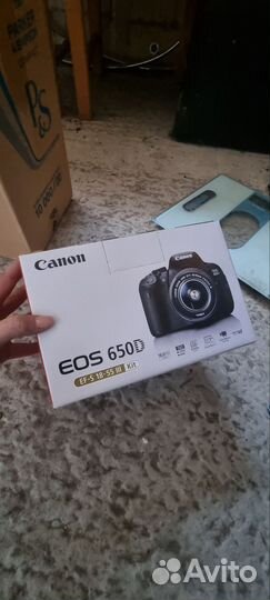 Фотоаппарат canon eos 650d