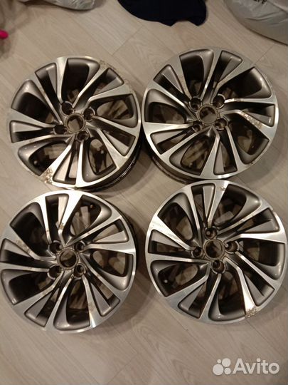 Литые диски r17 Ronal для Citroen
