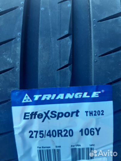 Triangle EffeXSport TH202 275/40 R20 и 315/35 R20 106Y