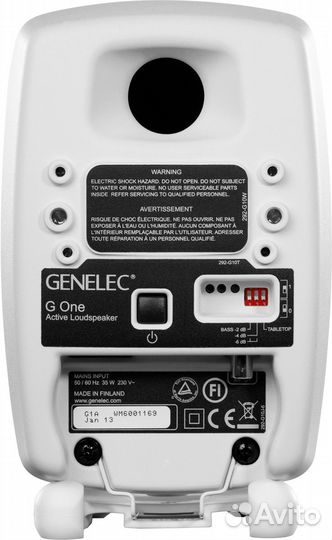 Полочная акустика Genelec G One polar white