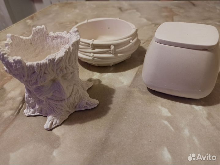 Фигурки из гипса для раскрашивания