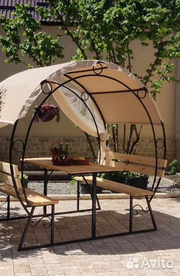 Зона отдыха беседка