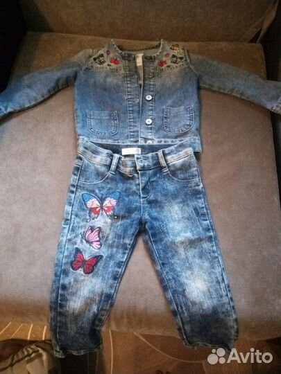 Джинсовый костюм