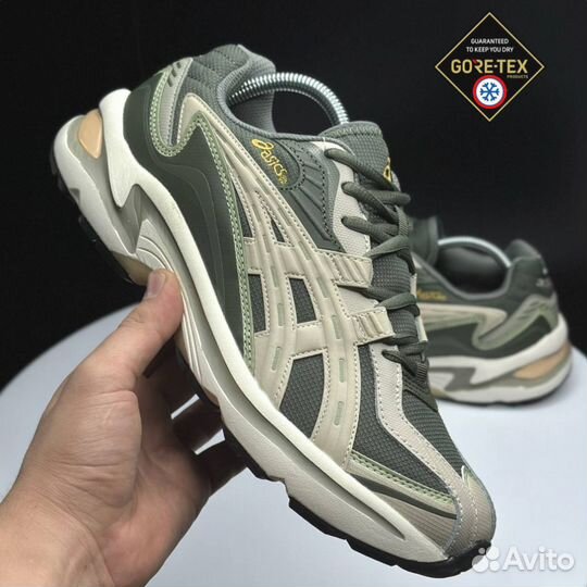 Кроссовки зимние Asics Gel-Preleus khaki and begie