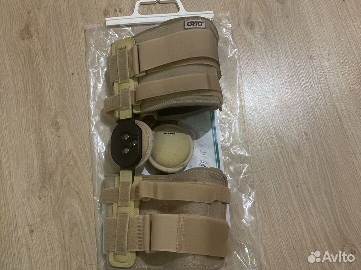 Ортез(брейс) Orto на коленный сустав, с шарнирами