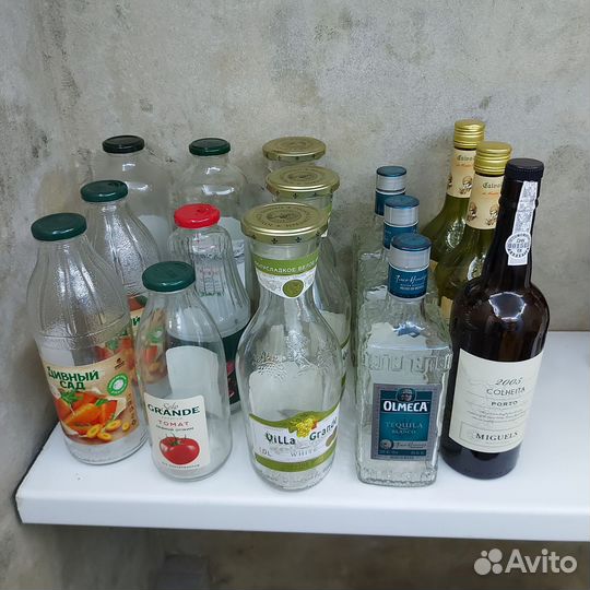 Бутылки б/у