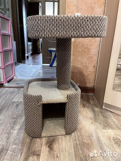 Когтеточка домик для кошки бу