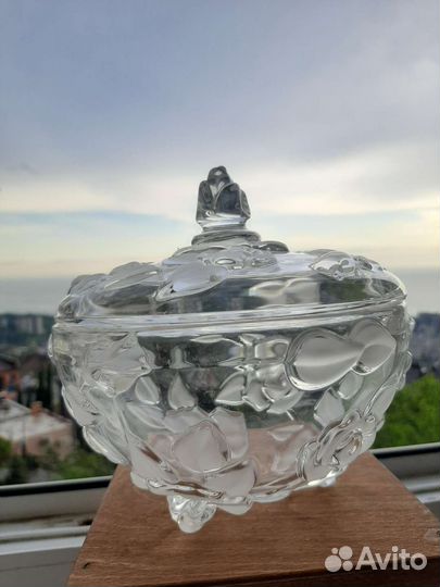 Ваза конфетница с крышкой